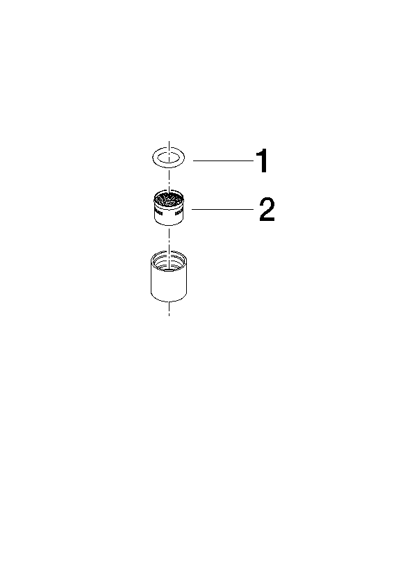 DORNBRACHT eMOTE Luftsprudler M16x1-IG - Platin gebürstet #90230102700-06
