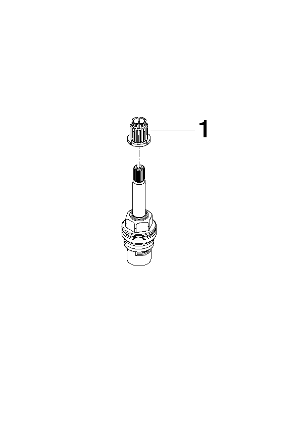 DORNBRACHT Oberteil , linksschließend 1/2" - #9090031400090