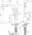 Bild von IDEAL STANDARD Gusto Küchenarmatur L-Auslauf mit 2-Funktionsbrause, Ausladung 235mm #BD420AA - Chrom