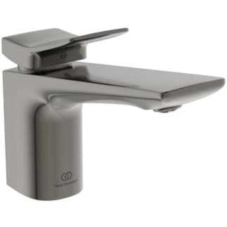IDEAL STANDARD Conca basin mixer without pop-up waste Grande, projection 140mm #BD457A5 - Magnetic Grey resmi