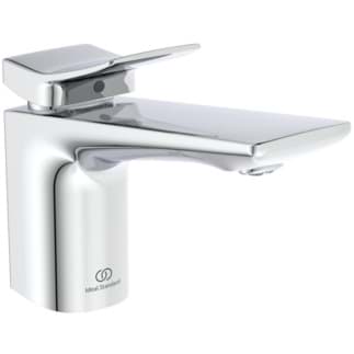 IDEAL STANDARD Conca basin mixer without pop-up waste Grande, projection 140mm #BD457AA - chrome resmi