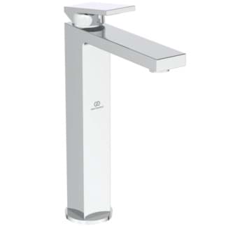 IDEAL STANDARD Extra basin mixer without pop-up waste extended base, projection 150mm #BD507AA - chrome resmi