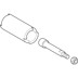 Bild von 94937 Geberit spindle extension set for ball valve, NPW