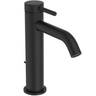 Picture of IDEAL STANDARD Ceraline Nuovo basin mixer, 135mm projection #BD847XG - Silk Black