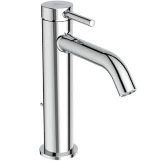 Picture of IDEAL STANDARD Ceraline Nuovo basin mixer H120, 135mm projection #BD847AA - chrome