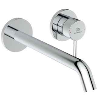 IDEAL STANDARD Ceraline Nuovo concealed wall-mounted basin mixer, 220mm projection #BD848AA - chrome resmi