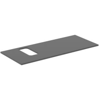 Picture of IDEAL STANDARD i.life B washbasin plate 1202x507mm #T5458NG - quartz grey