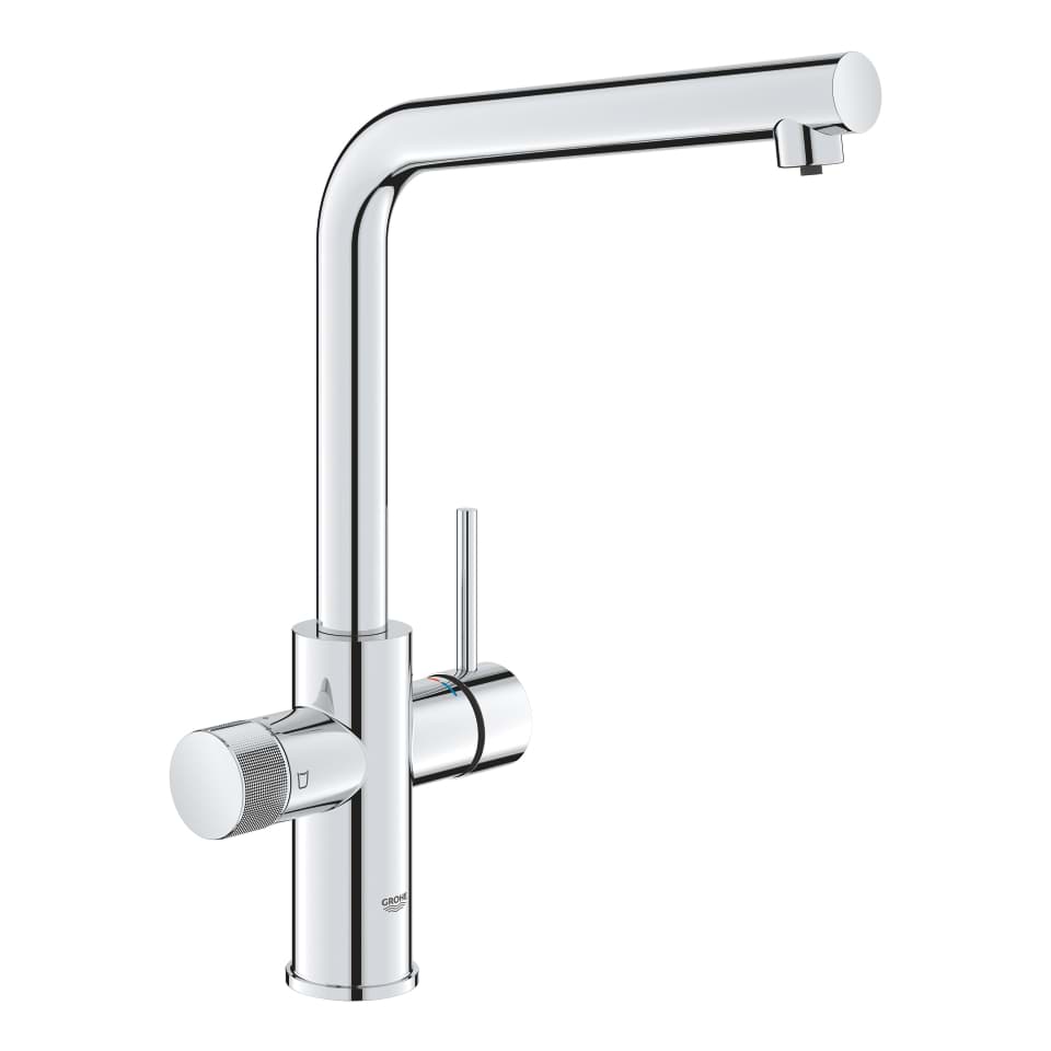 GROHE Blue Pure Minta Filter faucet krom 30588000 resmi