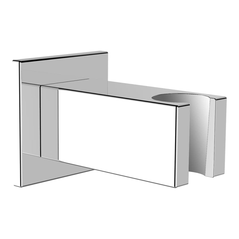 LAUFEN QUADRIGA Anschlussbogen für Handbrausen mit festem Halter, Ausladung 69 mm, mit Rückflussverhinderer #HF901169100000
