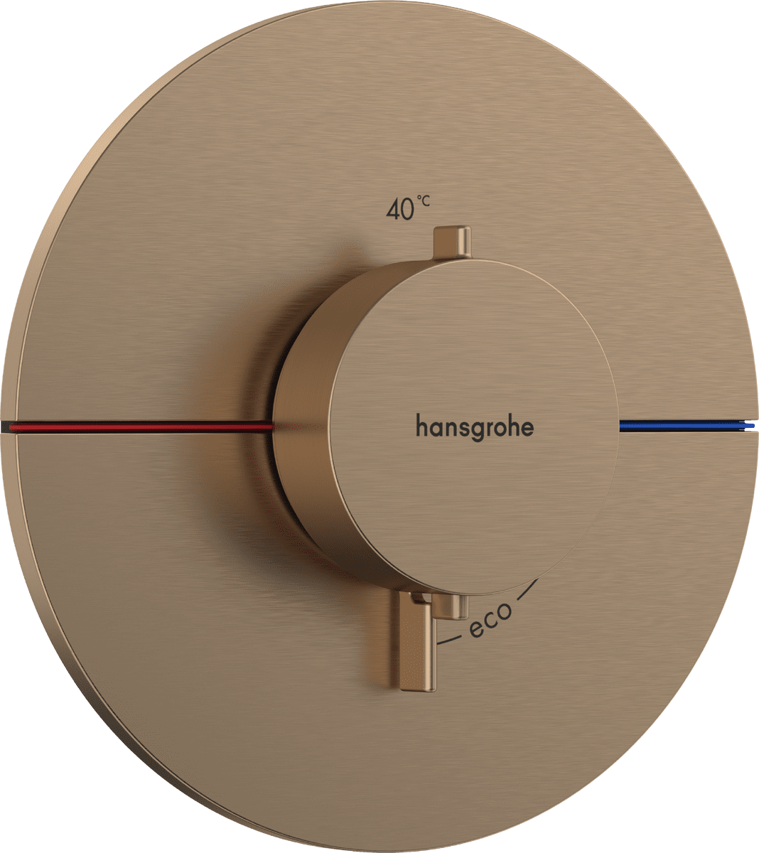 HANSGROHE ShowerSelect Comfort S Thermostat Unterputz #15559140 - Brushed Bronze