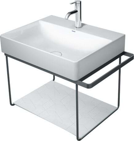 DURAVIT Metallkonsole 003102 Design by Duravit #0031024600 - Farbe 10, Chrom Poliert 665 mm