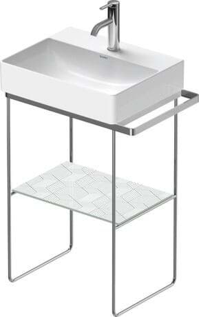 DURAVIT Metallkonsole 003132 Design by Duravit #0031321000 - Farbe 10, Chrom Poliert 565 mm