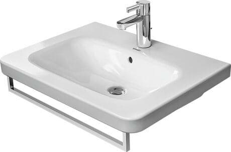 DURAVIT Handtuchhalter 003105 Design by Matteo Thun & Antonio Rodriguez #0031051000 - Farbe 10, Chrom, Material: Messing, Anzahl Arme: 1 589 mm
