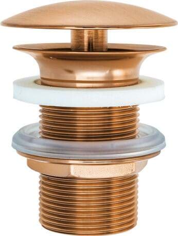 DURAVIT Schaftventil 005038 #0050380400 - Farbe 04, Bronze Gebürstet Ø 72 mm