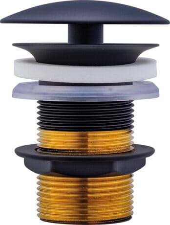 DURAVIT Schaftventil 005038 #0050384600 - Farbe 04, Bronze Gebürstet Ø 72 mm