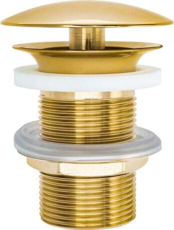 DURAVIT Schaftventil 005038 #0050383400 - Farbe 04, Bronze Gebürstet Ø 72 mm