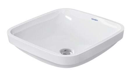 DURAVIT Einbauwaschtisch 037337 Design by Matteo Thun & Antonio Rodriguez #03733700001 - • Farbe 00, Weiß Hochglanz 400 x 400 mm