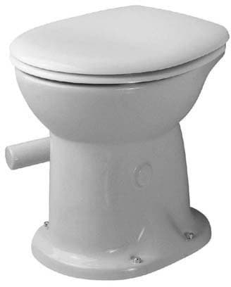 DURAVIT Stand WC Duraplus 018001 #01800100001 - © Farbe 00, Weiß Hochglanz 360 x 460 mm