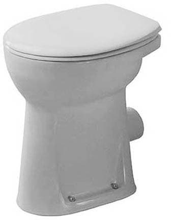 DURAVIT Stand WC Duraplus Sudan 021209 #0212090000 - © Farbe 00, Weiß Hochglanz, Spülwassermenge: 6 l 360 x 465 mm