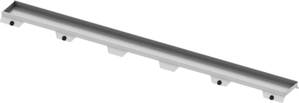 Зображення з  TECE TECEdrainline канал для плитки «plate II» для дренажного каналу, нерж. сталь, 1200 мм #601272