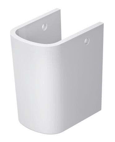 DURAVIT Halbsäule 085831 Design by Matteo Thun & Antonio Rodriguez #08583100001 - Farbe 00, Weiß Hochglanz 175 x 230 mm