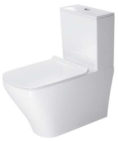 Picture of DURAVIT Toilet close-coupled 215609 Design by Matteo Thun & Antonio Rodriguez #21560900001 - © Color 00, White High Gloss, Flush water quantity: 4,5 l 370 x 705 mm