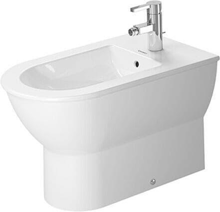 DURAVIT Stand Bidet 225110 Design by sieger design #2251100000 - Farbe 00, Weiß Hochglanz, Anzahl Hahnlöcher pro Waschplatz: 1 370 x 630 mm