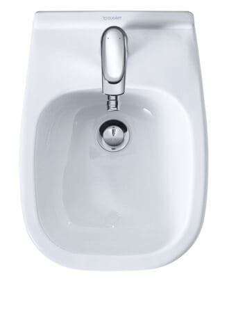 DURAVIT Wand Bidet 223715 Design by sieger design #2237150000 - Farbe 00, Anzahl Hahnlöcher pro Waschplatz: 1 350 x 480 mm