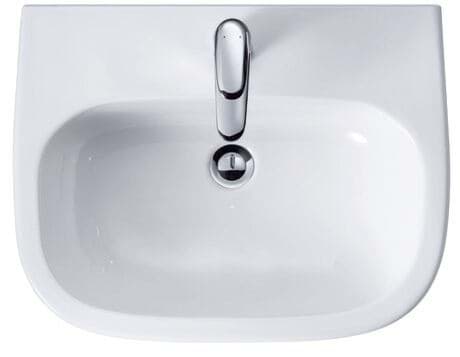 εικόνα του DURAVIT Washbasin Med 231160 Design by sieger design #2311600000 - p Color 00, White High Gloss, Number of washing areas: 1 Middle, Number of faucet holes per wash area: 1 Middle 600 mm