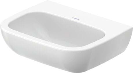 DURAVIT Waschtisch Med 231155 Design by sieger design #2311550070 - p Farbe 00, Weiß Hochglanz, Anzahl Waschplätze: 1 Mitte, Anzahl Hahnlöcher pro Waschplatz: 1 Mitte 550 x 430 mm
