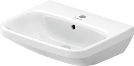 DURAVIT Waschtisch 231955 Design by Matteo Thun & Antonio Rodriguez #23195500001 - p Farbe 00, Weiß Hochglanz, Anzahl Waschplätze: 1 Mitte, Anzahl Hahnlöcher pro Waschplatz: 1 Mitte 550 x 440 mm