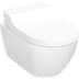Bild von GEBERIT AquaClean Tuma Classic WC-Komplettanlage Wand-WC #146.090.11.1 - WC-Keramik: weiß / KeraTect Designabdeckung: weiß