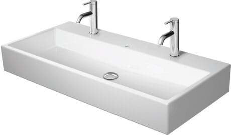 DURAVIT Waschtisch 235010 Design by Duravit #2350100072 - p Farbe 00, Weiß Hochglanz, Anzahl Waschplätze: 1 Mitte, Anzahl Hahnlöcher pro Waschplatz: 1 Mitte, Überlauf: Ja 1000 x 470 mm