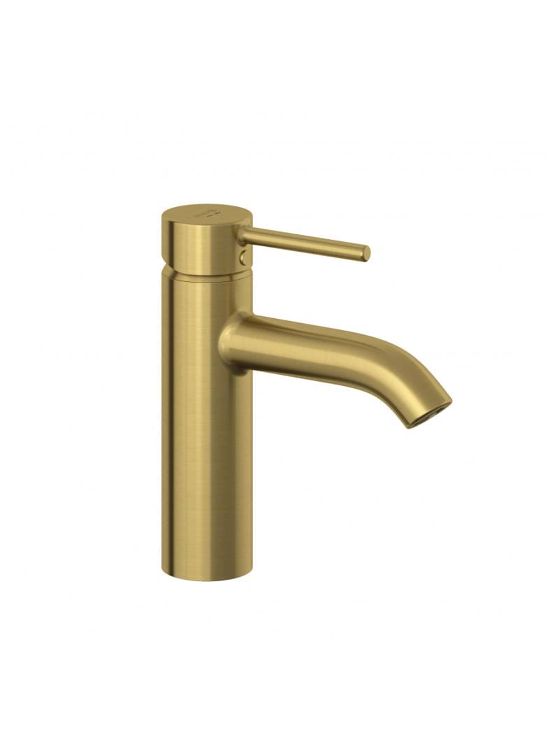 KLUDI BOZZ Waschtisch-Einhandmischer 100 DN 15 #38282N076 - brushed gold