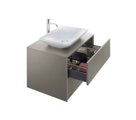 DURAVIT Aufsatzbecken 235860 Design by sieger design #23586000001 - • Farbe 00, Weiß Hochglanz, Anzahl Waschplätze: 1 Mitte 600 mm