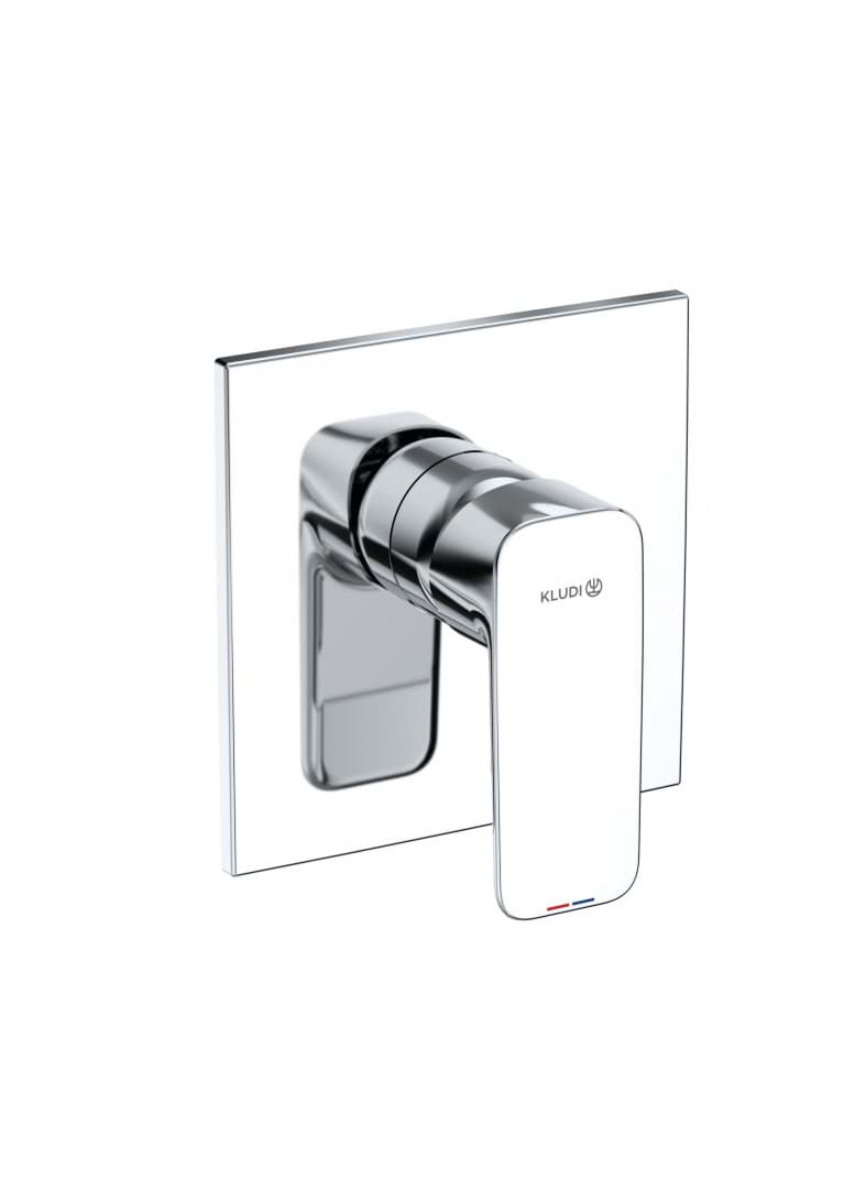 KLUDI PURE&STYLE Unterputz-Brause-Einhandmischer #407550575 - chrom