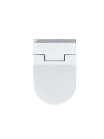 Picture of DURAVIT Toilet wall-mounted for shower toilet seat 252859 Design by Philippe Starck #2528590000 - © Color 00, White High Gloss, Flush water quantity: 4,5 l 373 x 570 mm