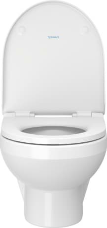 Picture of DURAVIT Wall-mounted toilet Compact 257509 Design by Duravit #2575092000 - © Color 00, White High Gloss, Flush water quantity: 4,5 l 365 x 480 mm
