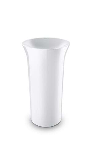 DURAVIT Freistehender Waschtisch 270350 Design by Philippe Starck #2703500070 - • Farbe 00, Weiß Hochglanz Ø 500 mm