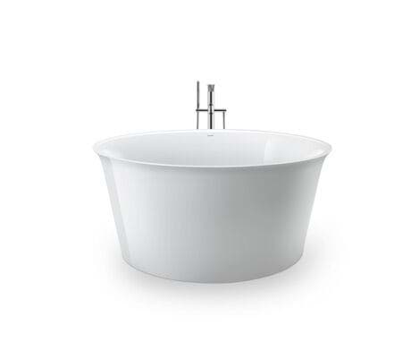 DURAVIT Badewanne 700470 Design by Philippe Starck #700470000000000 - Farbe 00, Nahtlose Acrylverkleidung Ø 1400 mm