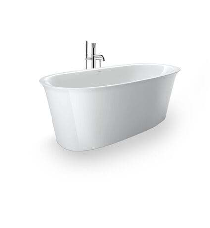 DURAVIT Badewanne 700468 Design by Philippe Starck #700468000000000 - Farbe 00, Nahtlose Acrylverkleidung 1600 x 800 mm