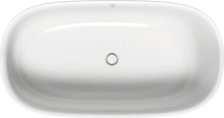DURAVIT Freistehende Whirlwanne 760462 Design by Sebastian Herkner #760462000AS0000 - Farbe 32, Air-System, Nahtlose Mineralgussverkleidung, 50 Hz, Schutzart: IPX5 1600 x 850 mm