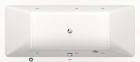DURAVIT Einbau-Whirlwanne 760492 Design by Duravit #760492000JP1000 - Farbe 00, Jet Project, 50 Hz, Schutzart: IPX5 1800 x 800 mm