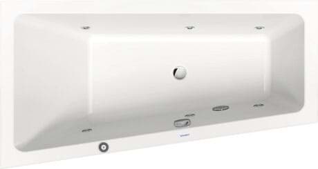 DURAVIT Einbau-Whirlwanne 760504 Design by Duravit #760504000JP1000 - Farbe 00, Jet Project, 50 Hz, Schutzart: IPX5 1500 x 800 mm