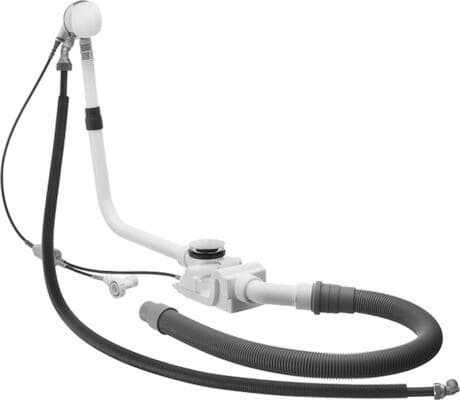 DURAVIT Ab- und Überlaufgarnitur mit Zulauf 791251 #791251000001000 - Farbe 10, Chrom 600 mm