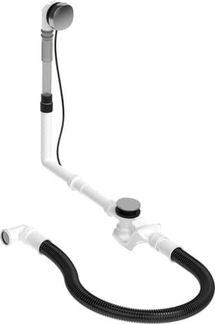 DURAVIT Ab- und Überlaufgarnitur 792204 #792204000001000 - Farbe 10, Chrom 400 mm