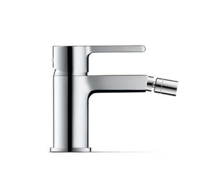 DURAVIT Einhebel-Bidetmischer B22400001 Design by Duravit #B22400001010 - Farbe 10, Anschlussart: Flexible Anschlussschläuche, 3/8", Durchflussmenge (3 bar): 5 l/min, empfohlener Betriebsdruck: 1 - 5 bar 148 x 42 mm
