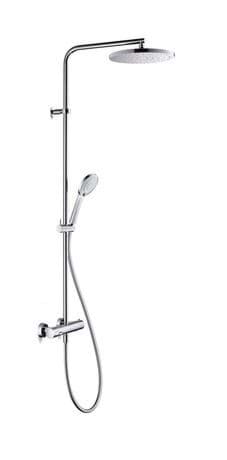 DURAVIT Duschsystem B14280008 Design by Duravit #B14280008010 - Farbe 10, Anschlussart: S-Anschlüsse, 1/2", Durchflussmenge (3 bar): 15,5 l/min, Stichmaß: 150 mm ± 20 mm 260 x 460 mm