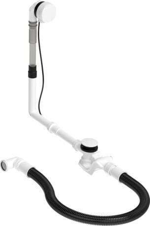 DURAVIT Ab- und Überlaufgarnitur mit Zulauf 792219 #792219000000000 - Farbe 00, Weiß 400 mm