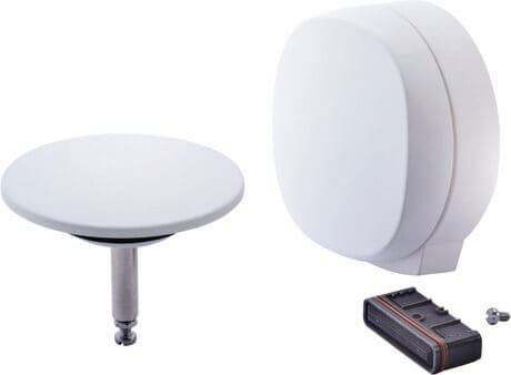DURAVIT Ausstattungs-Set 792526 #792526000000000 - Farbe 32, Weiß Matt 120 mm